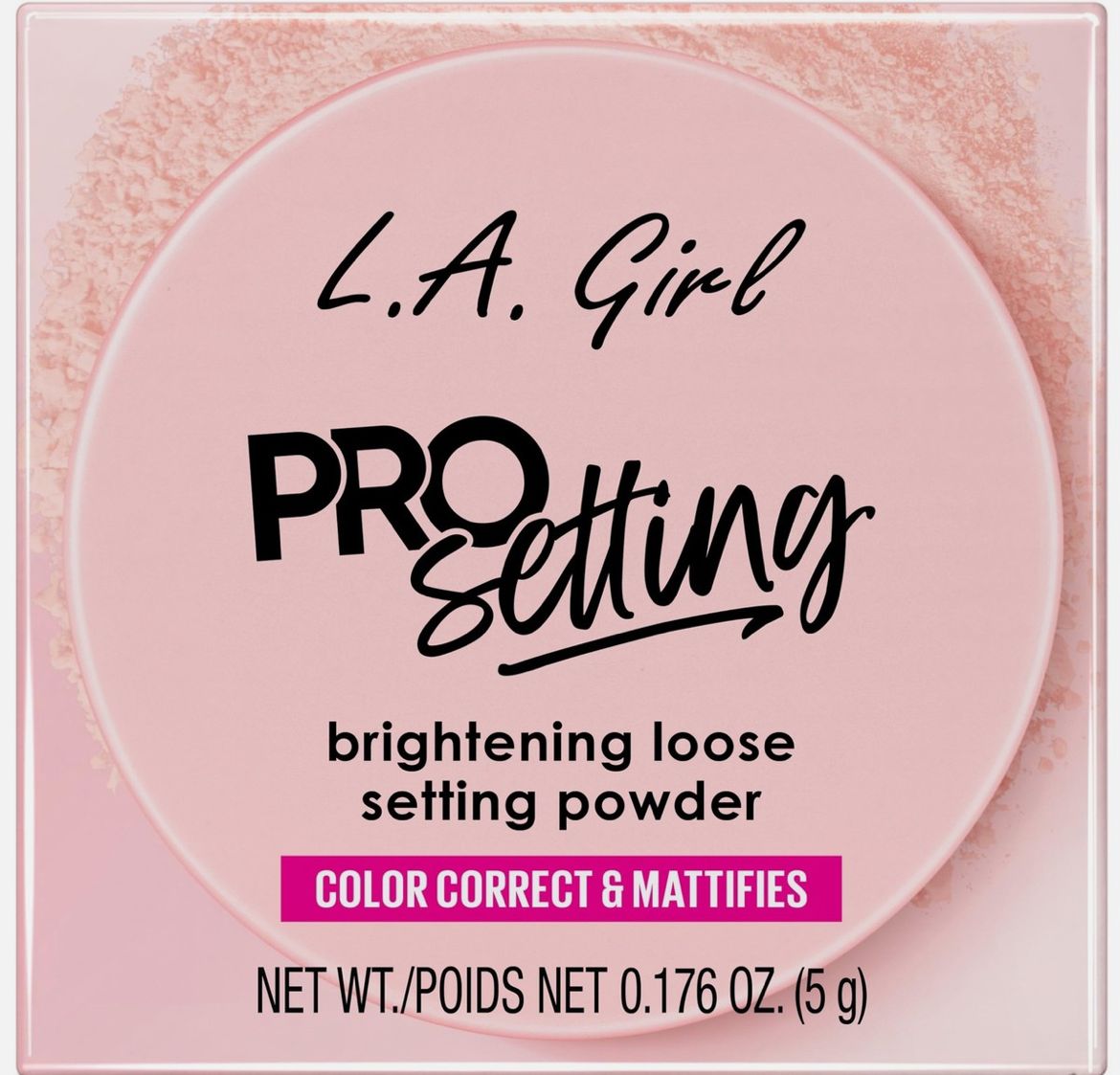 Polvo suelto L. A.Girl Pro.Setting, rosa suave GLP736 - Image 2