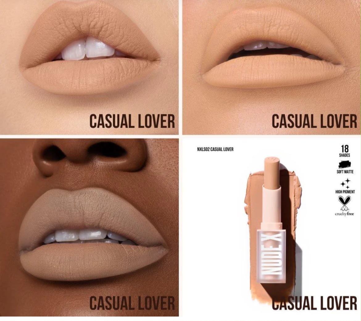 Nude X Soft Matte Lipstick - Beauty Creations - Image 5