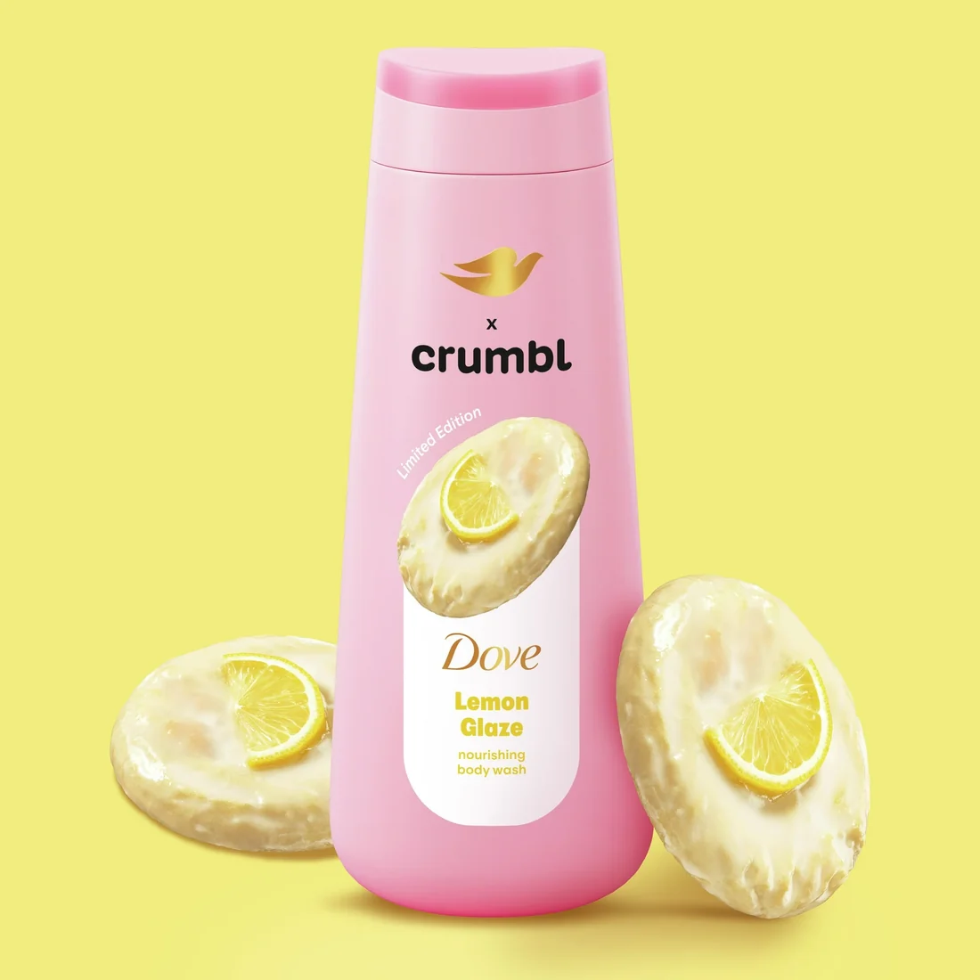 Dove x Crumbl - Liquid Body Wash Lemon Glaze