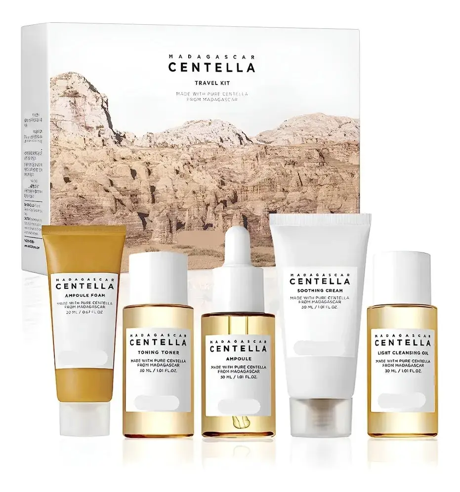 KIT - Centella Travel De 5 Piezas En Miniatura De Madagascar
