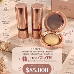 KIT CONTORNO BARRA +RUBOR BARRA BEAUTY CREATIONS